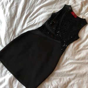 Black party dress